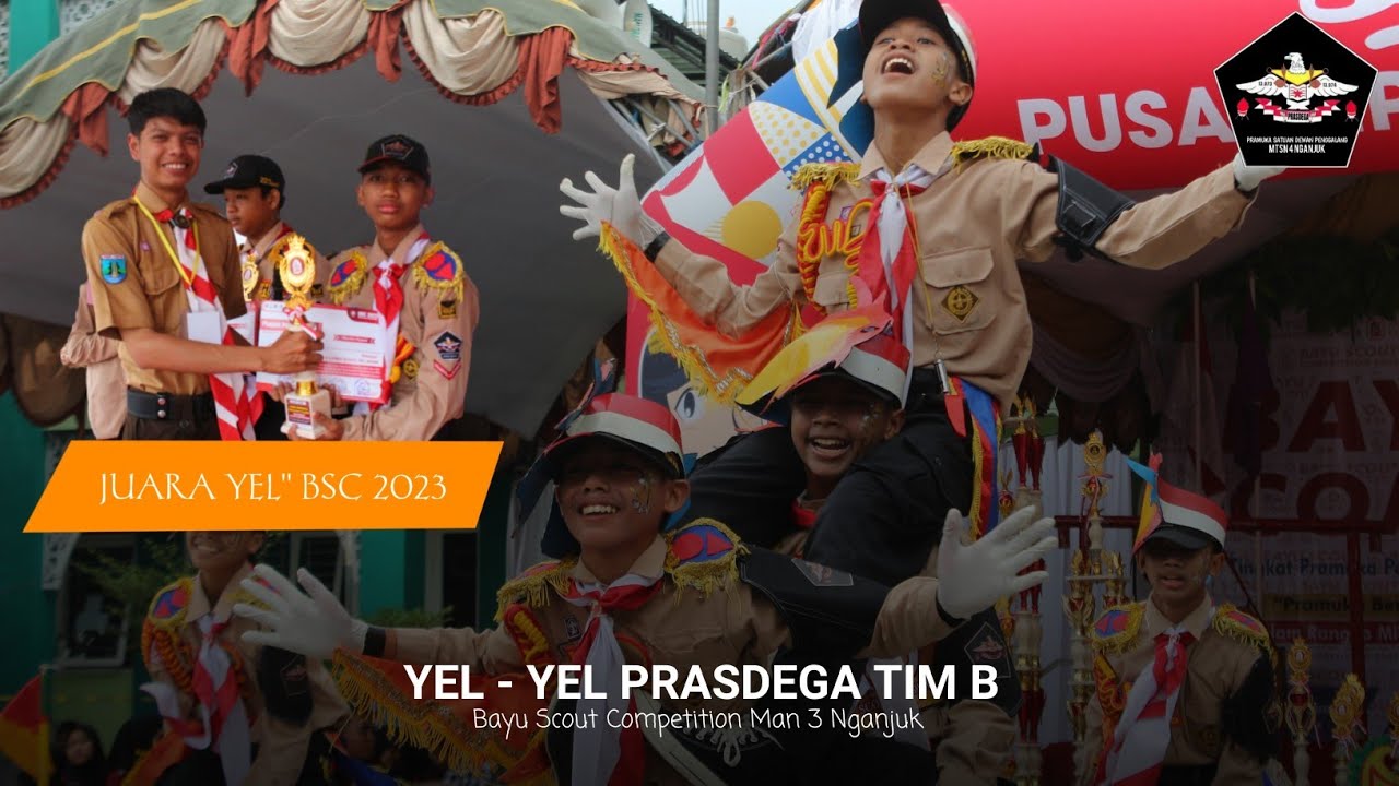 SANG JUARA!! YEL-YEL BSC PRASDEGA TIM B ||Man 3 Nganjuk|| Se-Nganjuk Open