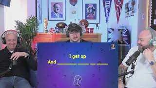 Finish The Lyrics Music Quiz 🎵 | OFFICE BLOKES REACT!!