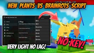 Plants Vs Brainrots Script – Boss Spawner, Auto Farm, Instant Kill, Dupe, Auto Buy Plants & More!