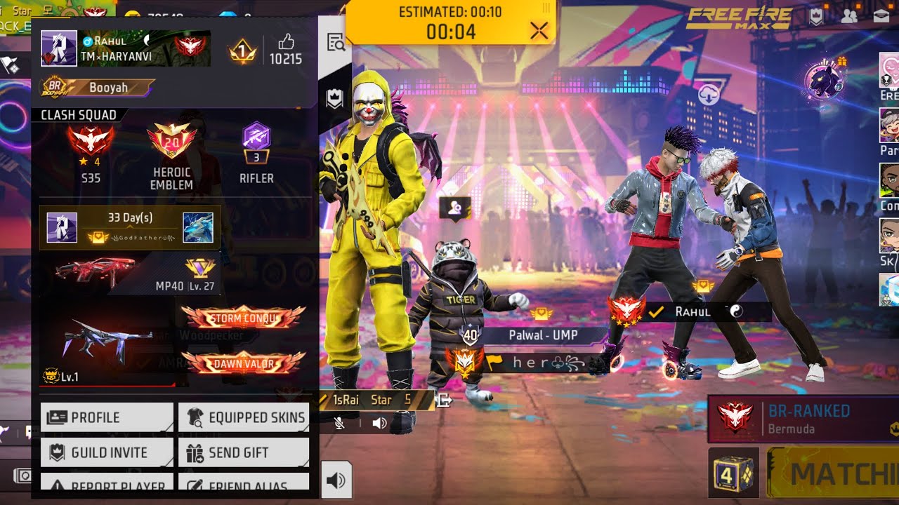 35 Kills 💪 KORD+UMP  99% Headshot Rate⚡| Duo Vs Squad Full Gameplay | FreeFire