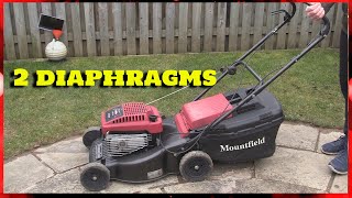 Lawnmower Spitting And Popping - 2 Diaphragms by Mower Man 5,515 views 3 years ago 12 minutes, 30 seconds