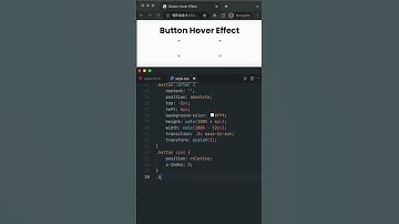 Button Hover Effect in CSS #shorts