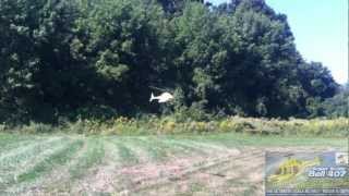 RC Aerodyne Bell 407 Super Scale First Test Flight