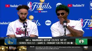 Marcus Smart Post Game Interview After Boston Celtics 107-97 Loss To Golden State Warriors
