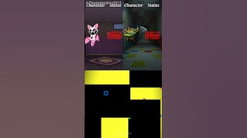 Character Status in Poppy Playtime 2 vs Smiling/Nightmare Critters | Blue Bouncing Square