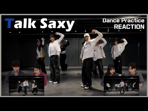 ENG) Korean Dance crew's Dance Practice REACTION [RIIZE] 'Talk Saxy'