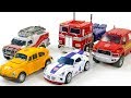 Transformers G1 Color Autobot Optimus Prime Bumblebee Jazz Ratchet Ironhide Vehicle Car Robots Toys