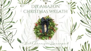 DIY Christmas Wreath | Christmas Decor 2021