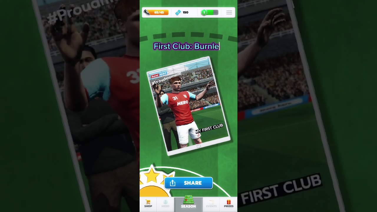 My first club in score hero 🔥 S1 P1 