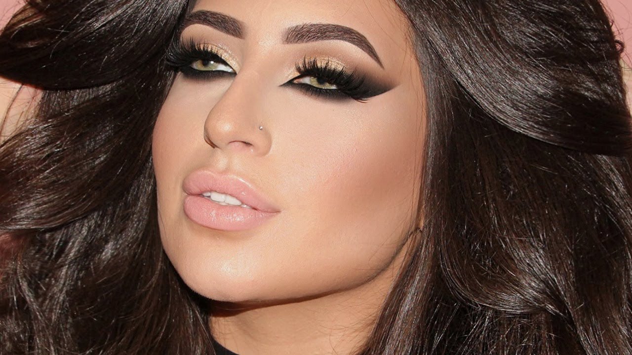 Gold Arabian Inspired Makeup Tutorial | Melissa Samways ♡ - YouTube