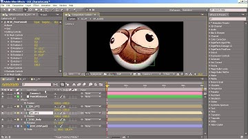 How To Rotate a Simple 3D Character Head in Adobe After Effects with FreeForm | Animation Tutorial