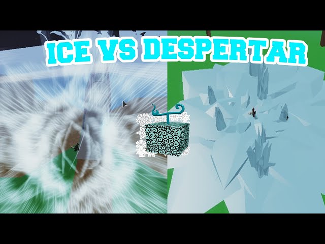 DESPERTEI A ICE NO BLOX FRUITS! ( ME IMPRECIONEI ) 