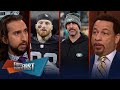 Raiders &amp; Crosby playing Chiefs tough, Expectations for Rodgers? | NFL | FIRST THINGS FIRST