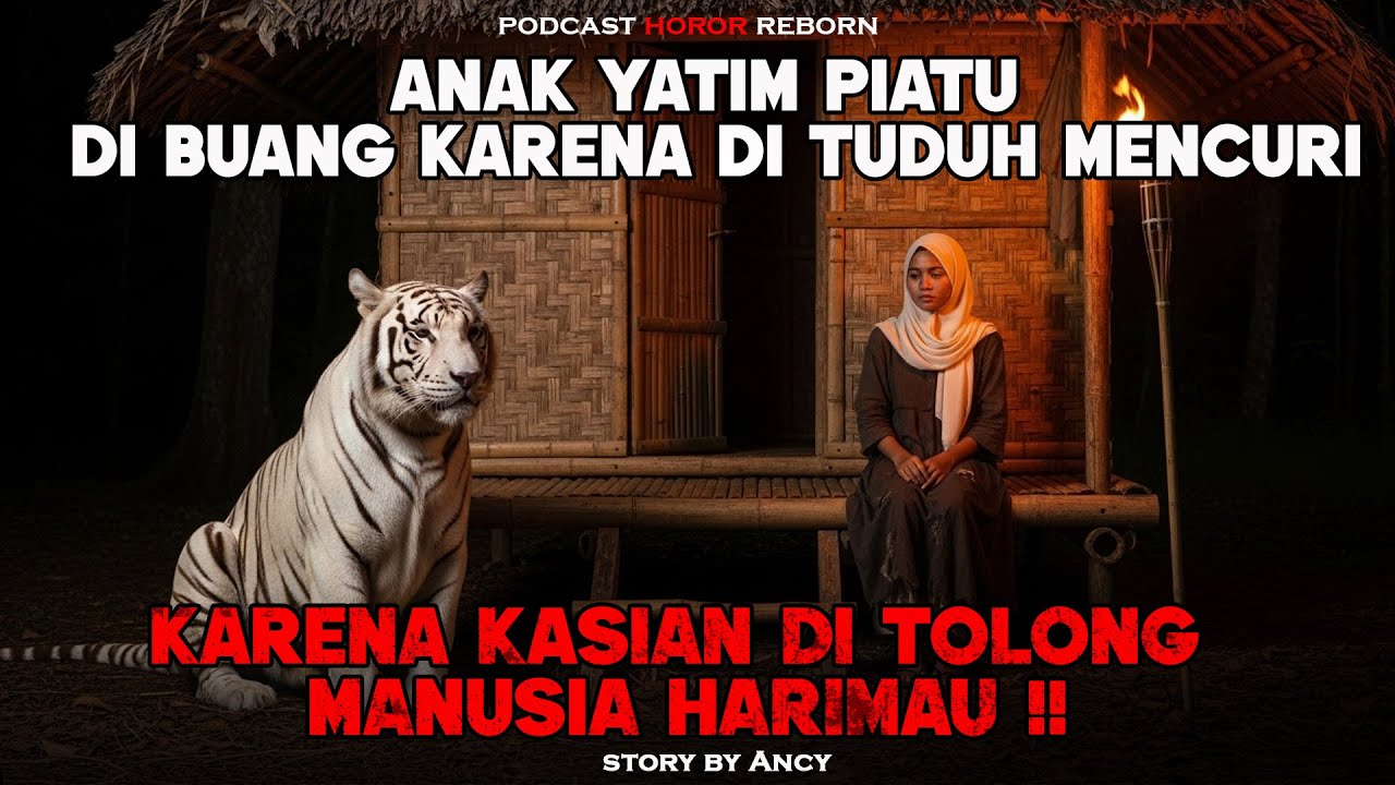 Kisah Rina | Dibuang ke Hutan Setelah Dituduh Mencuri‼️ Ditolong Siluman Harimau