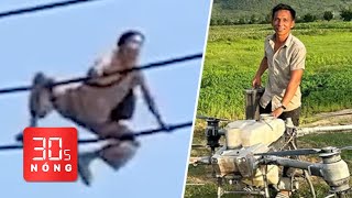 Hot 30s News: Woman crawls on power lines; Proposal to reward farmer who saved 2 children