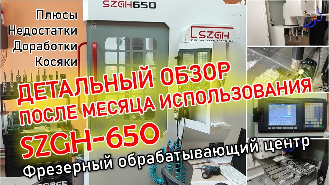 Обзор SZGH-650 после месяца работы. Этапы запуска, доработки и устранения косяков.