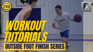 Outside Foot Finish Series | Basketball Skills screenshot 5