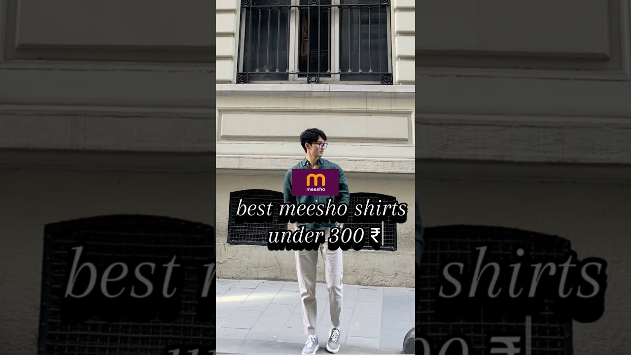 top best shirt under 300 ₹ in meesho men's 