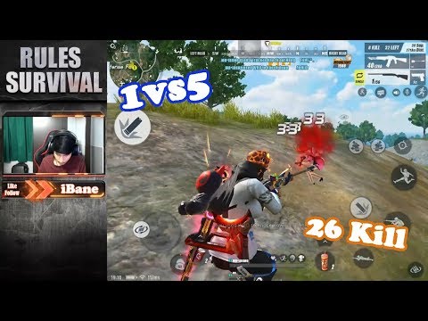 ប៉ះហើយគ្នាយើង Solo vs Fireteam 26 Kill!! AN94 & WRO /  Rules of Survival / Ep 178