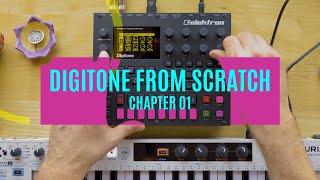 Digitone From Scratch 1 - Whoops all Major 7th Arpeggios