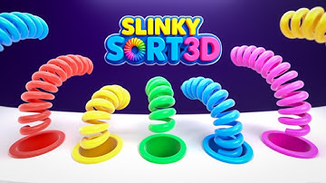 Slinky Sort 3D Mobile Game | Gameplay Android