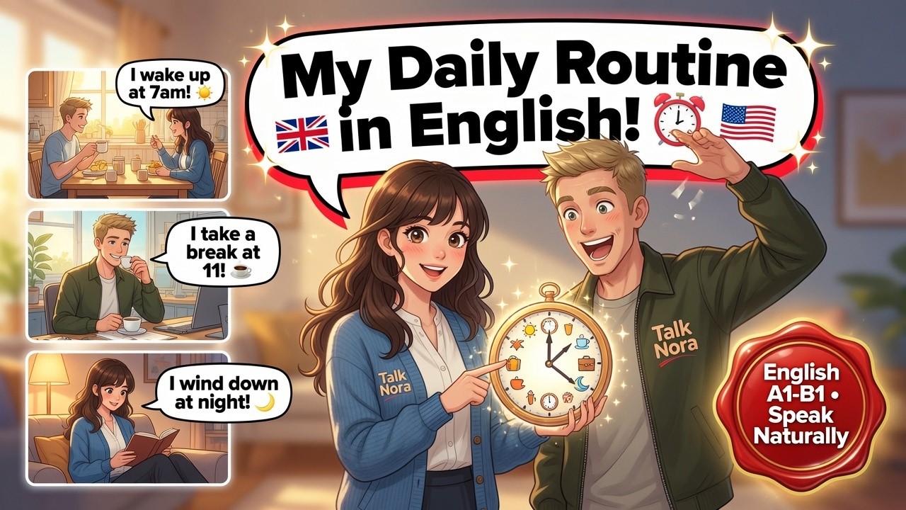 Your Daily Routine Sounds SO Boring in English! Here's How to Fix