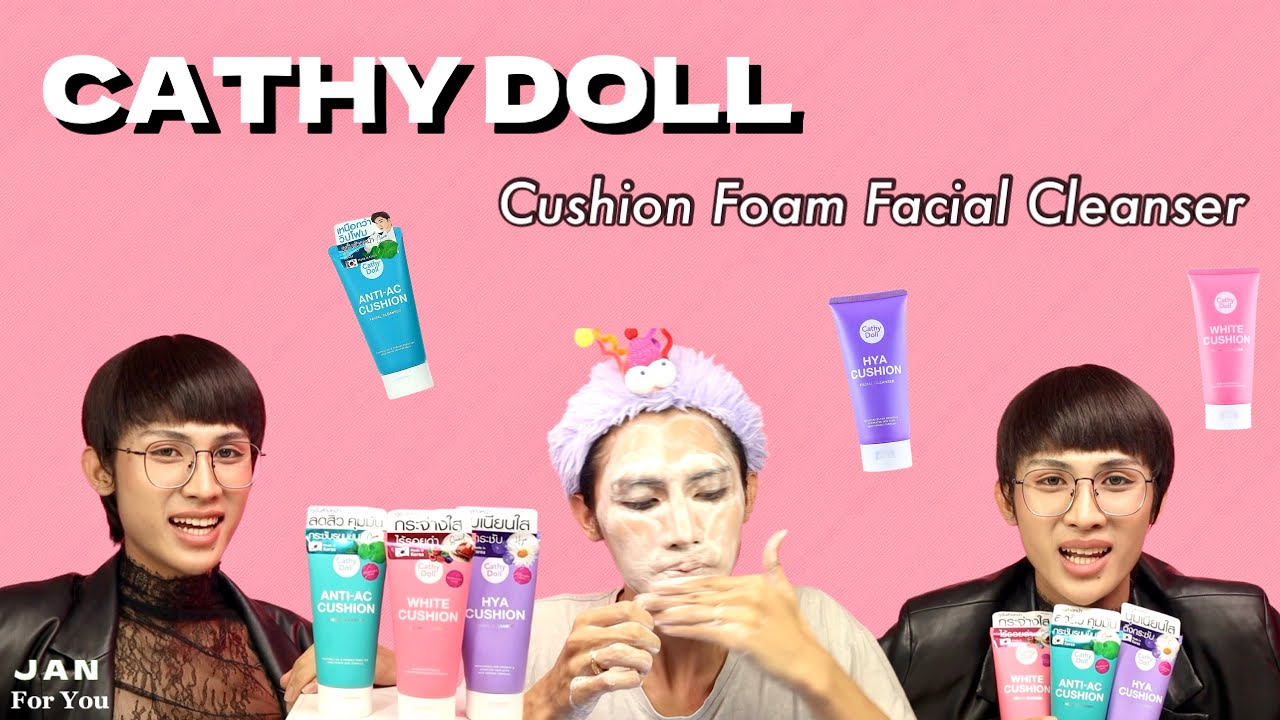 janforyou : CATHY DOLL / Cushion Foam Facial Cleanser [ REVIEW ] 💖