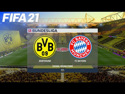 FIFA 21 - Borussia Dortmund vs. FC Bayern München @ Signal Iduna Park
