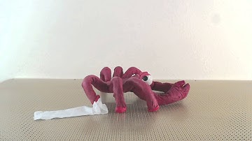 Stop Motion Animation - Screen Test on Tabletop Puppet Stage