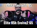 Jabra Evolve2 85, Jabra Elite 85h & Jabra Evolve2 65 Best Work from Home & School from Home