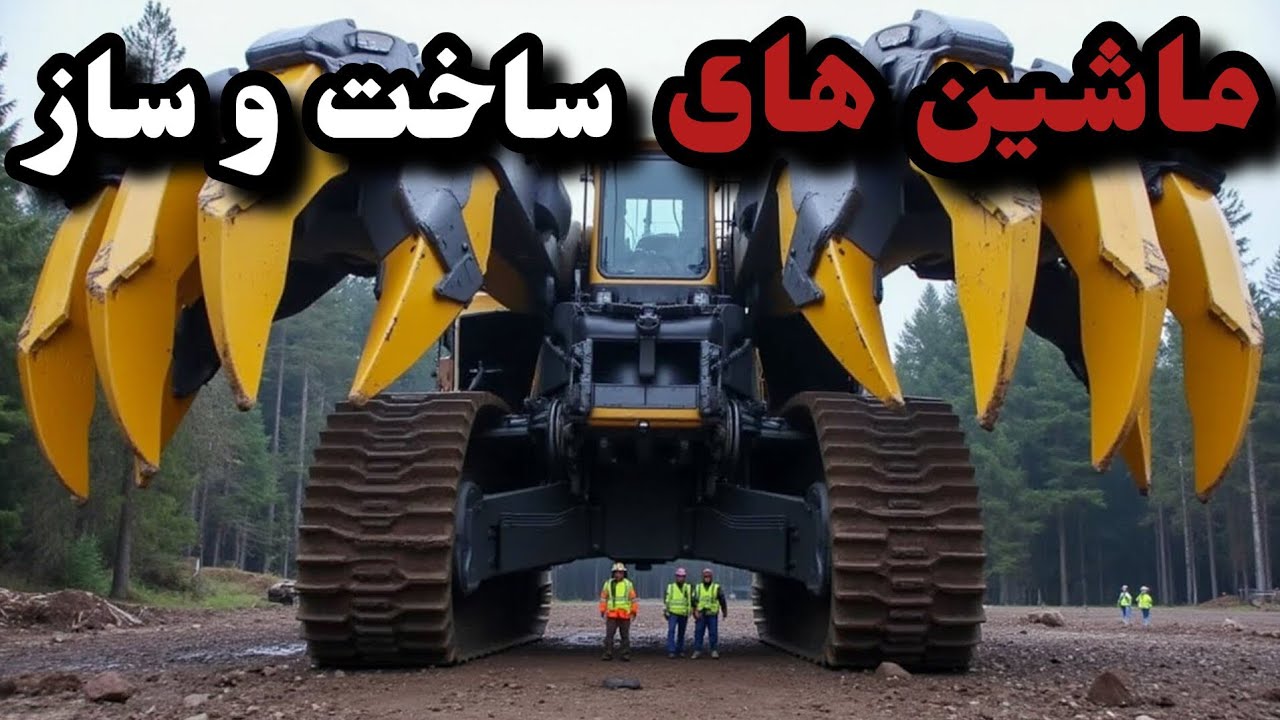 شگفت انگیزترین ماشین‌های ساخت و ساز جهان