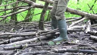 Dunlop Acifort in the woods.