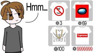 Shirts In Roblox