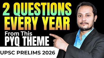 MOST IMPORTANT TOPIC FOR PRELIMS 2026 #iasprelims2026