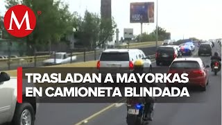 Recorrido de Alejandro Mayorkas hacia el Aeropuerto Internacional, Cdmx