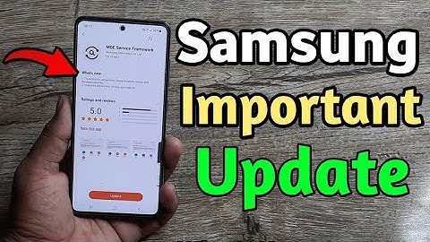 Samsung Important Update For All Devices | A50 A50S A51 A52 A52S A71 M21 M31 M51 M31S A31 A21S F62