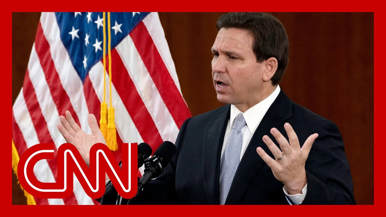 ⁣Hear how DeSantis flip-flopped on backing Ukraine in its fight against Russia