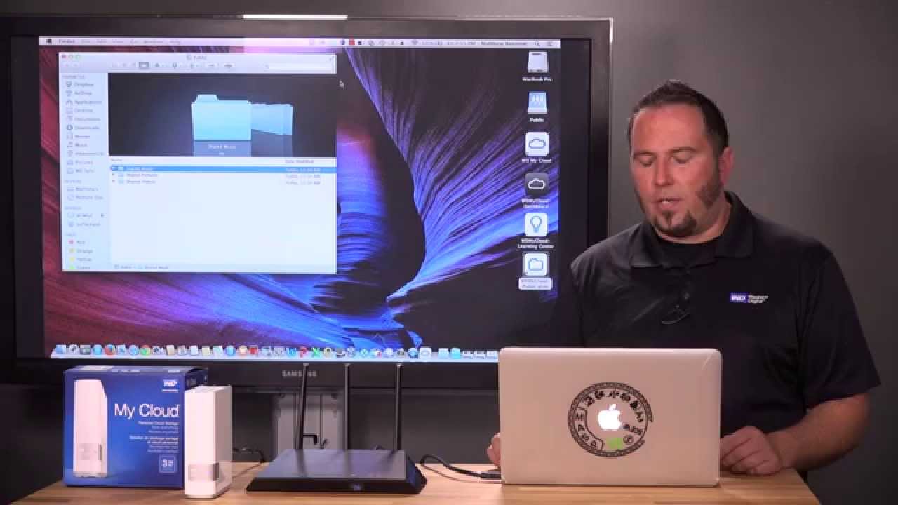 How To Setup Wd My Cloud For Mac Youtube
