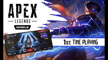 Apex legends mobile first time playing | apex legends mobile first gameplay