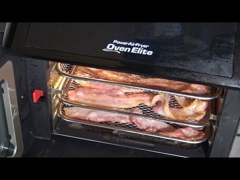 Air Fried Bacon, Power Air Fryer Oven Elite Recipe 