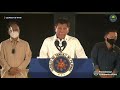 Duterte holds press conference on arrival of Sinovac vaccines