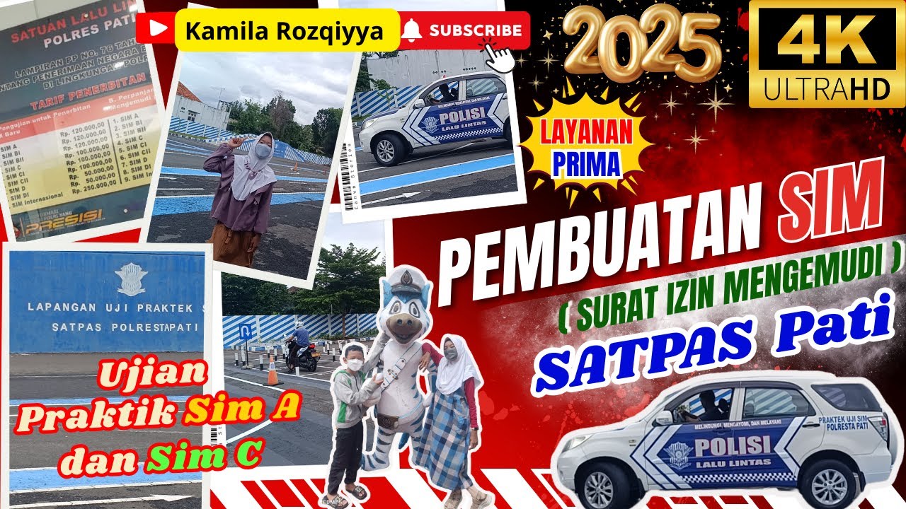 2025 Yuk!!! Belajar Membuat SIM Di SATPAS Pati || Layanan Prima 