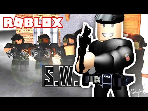 Me Convierto En Policia Swat De Roblox Youtube - cyborg zombie skin roblox