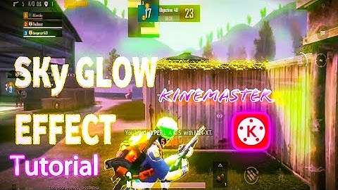 𝐇𝐎𝐖 𝐓𝐎 𝐀𝐃𝐃 𝐒𝐊𝐘 𝐆𝐋𝐎𝐖 𝐈𝐍 𝐊𝐈𝐍𝐄𝐌𝐀𝐒𝐓𝐄𝐑 || PUBG Sky Glow Effect | Sky Glow Edit Pubg Mobile
