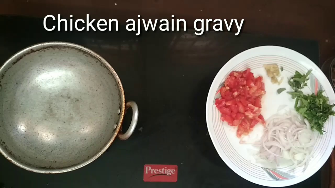 Omam(Ajwain) chicken gravy Easy chicken recipe YouTube