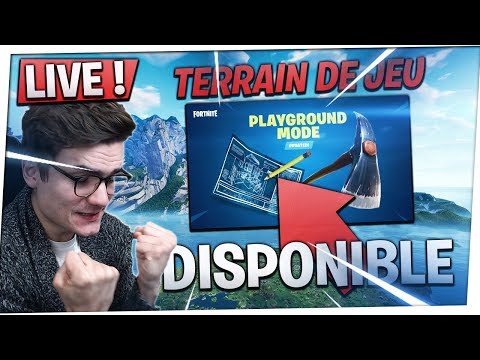 TERRAIN DE JEU AVEC LES ABONNÉS ! | CONCOURS 5600 V-BUCKS ! - Tente de gagner 5600 V-Bucks jusqu'au 06/08 sur mon instagram 