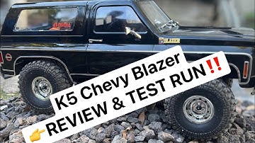 FMS FCX10 - K5 Chevy Blazer #video #remotecontrolcar #viralvideo