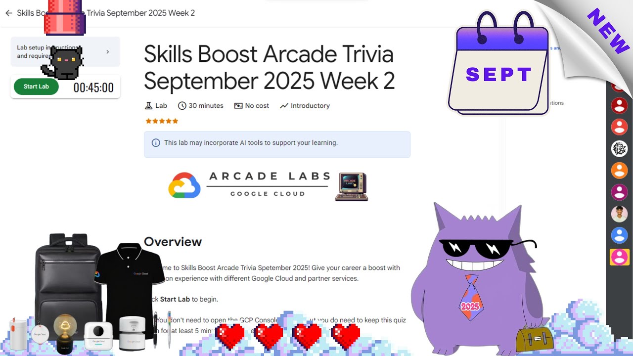 Skills Boost Arcade Trivia September 2025 Week 2| 