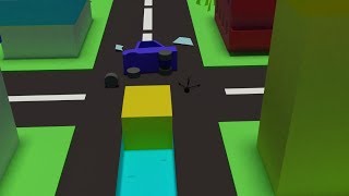 Safe Drive!! A Low Poly 3D Animation made in Blender 3d