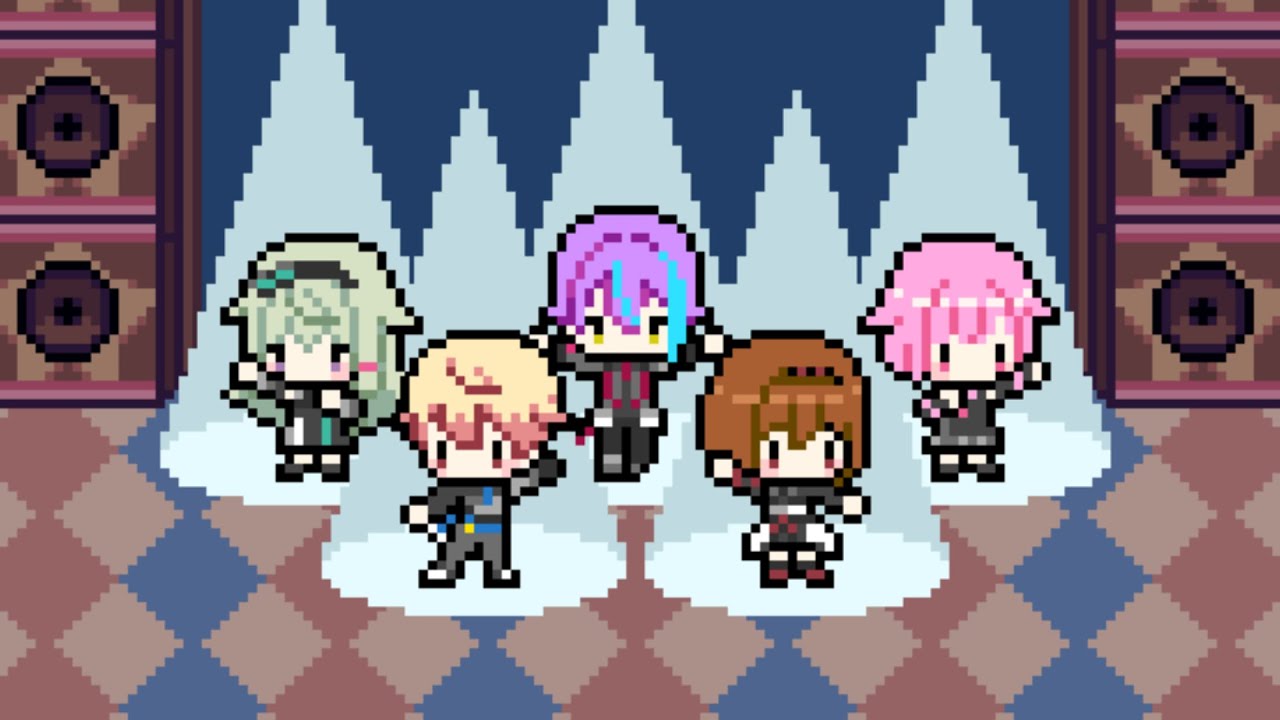 【手描きプロセカ】フィラメントフィーバー【ドット絵】